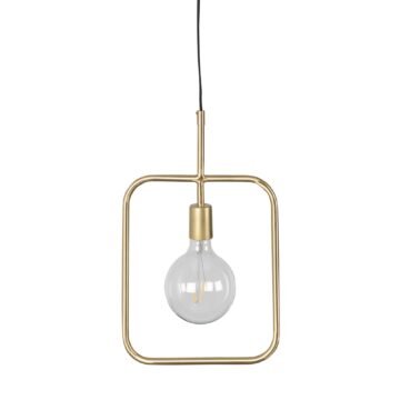 Suspension Cubo - Laiton