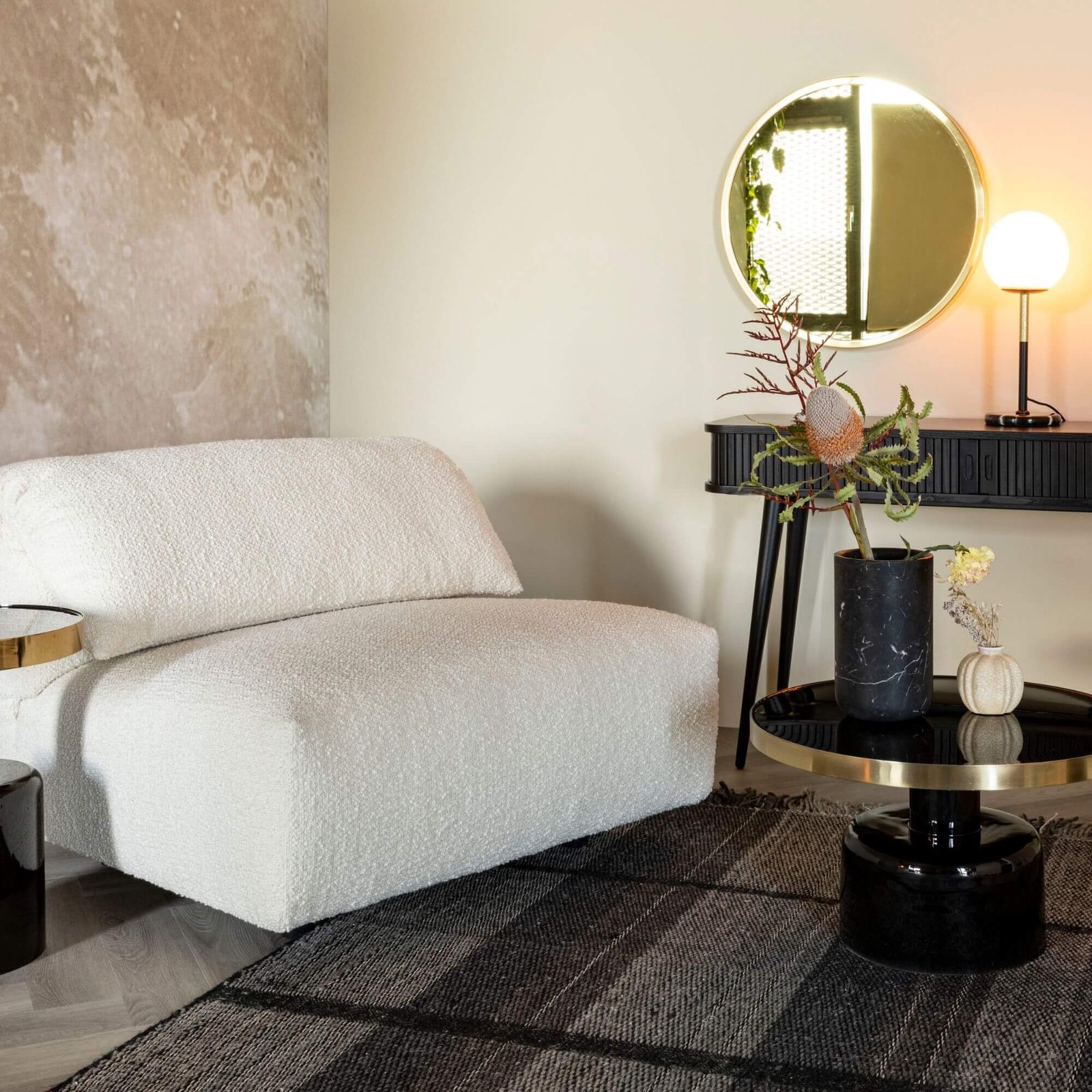 miroir bandit ø 60 cm - doré 8 miroir bandit ø 60 cm - doré – image 8