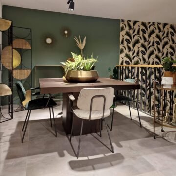 Table à manger Fly - L 130 x P 130 cm