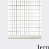Papier-peint Grid - Black & White