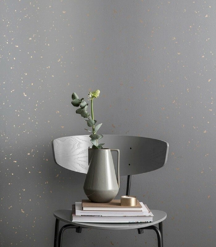 papier-peint confetti - gris 2 papier-peint confetti - gris