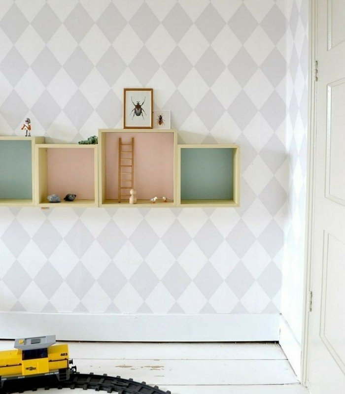 papier peint harlequin - gris 6 papier peint harlequin - rose