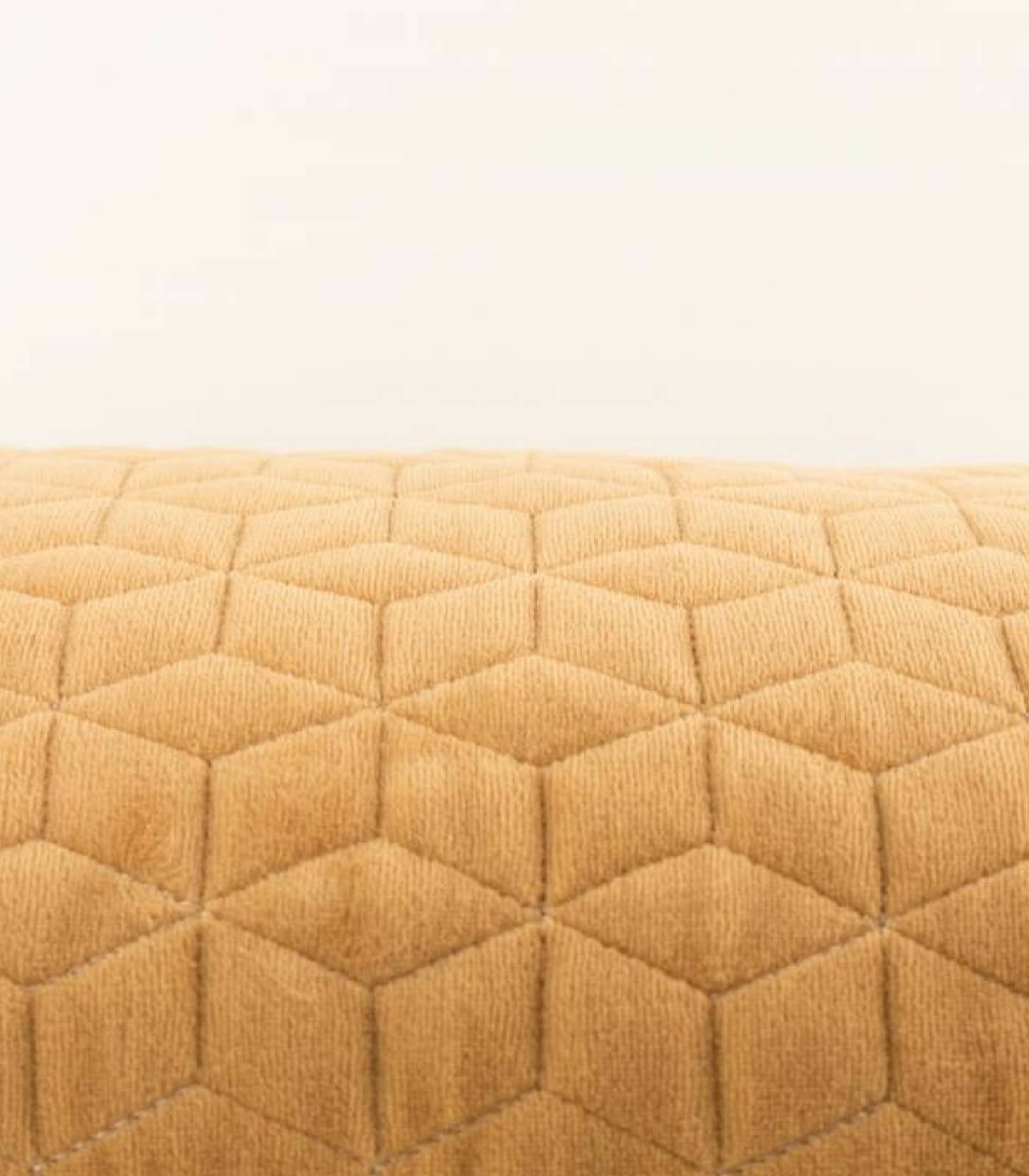 coussin iris - jaune 5 coussin iris - jaune – image 5