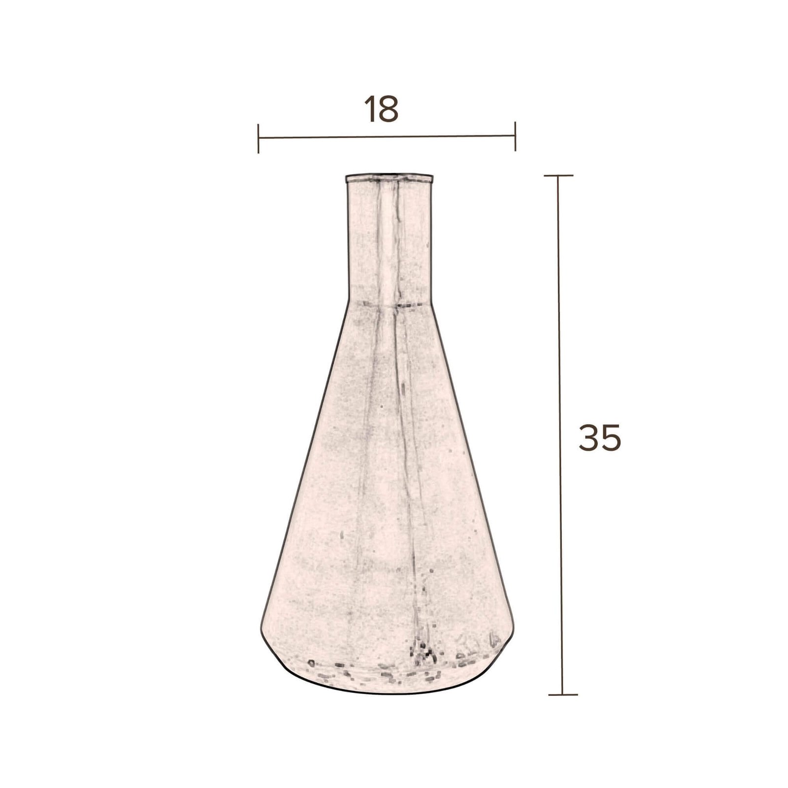 vase hari slim - h 35 x l 18 cm 12 vase hari slim - h 35 x l 18 cm – image 12