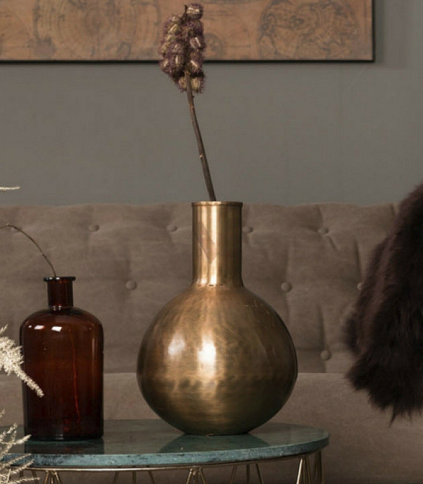 vase hari fat - laiton 3 vase hari fat - laiton – image 3