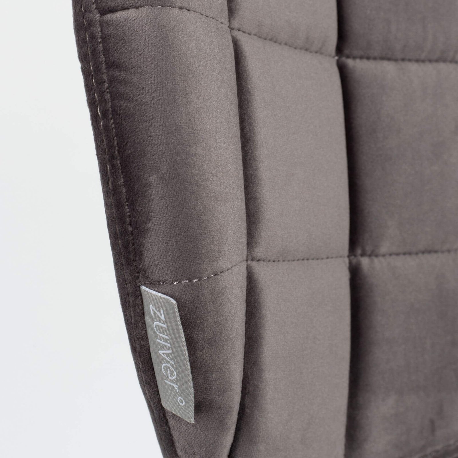 chaise omg - velours - gris foncé 5 chaise omg - velours - gris foncé – image 5