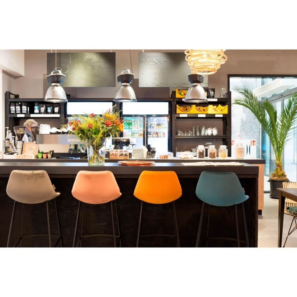 tabouret de bar franky - bleu petrol 4 tabouret de bar franky - bleu petrol – image 4