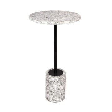 Table d'appoint Gunnar - Marbre blanc