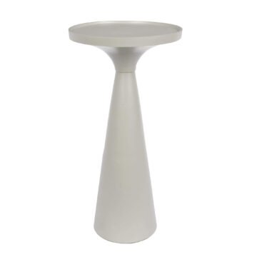 Table d'appoint Floss - Gris - Ø 28 x H 56 cm