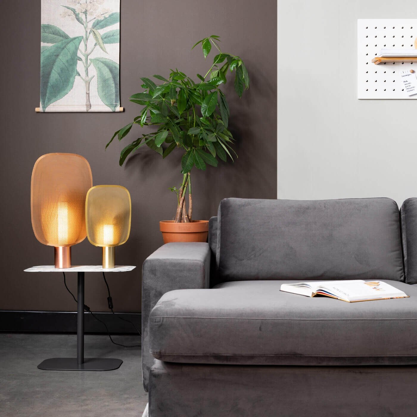 table d'appoint snow effet marbre - rectangle 2 table d'appoint snow effet marbre - rectangle – image 2