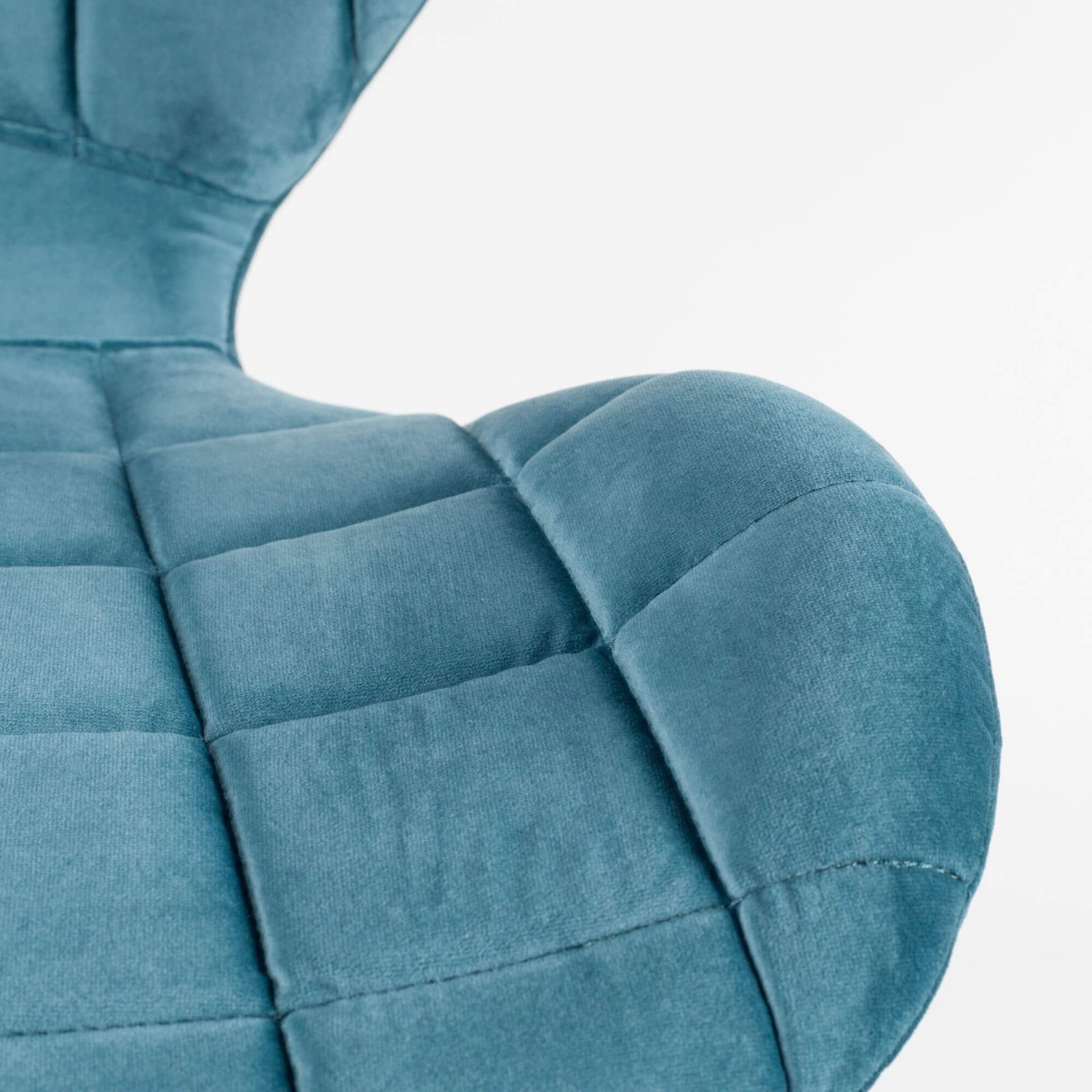 chaise omg - velours - bleu petrol 7 chaise omg - velours - bleu petrol – image 7