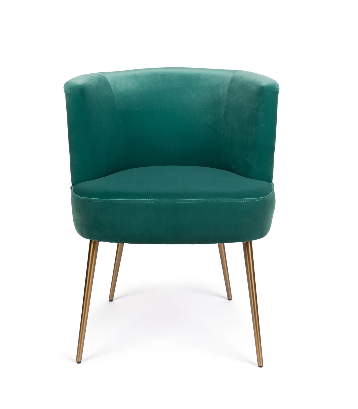 chaise such a stud - velours ocean (ignifugé)/inox 9 chaise such a stud - velours ocean (ignifugé)/inox – image 9