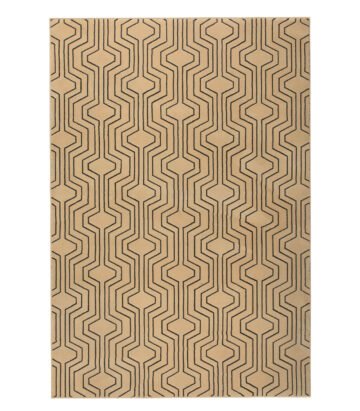 Tapis Swinging Lines Beige - 200 x 300 cm