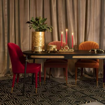 Chaise Give me more - Rouge (Ignifugé)