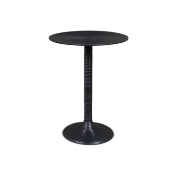 table d'appoint hypnotising alu noir