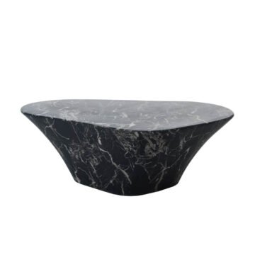 Table basse Marble Look - L 87,5 x H 30 cm - POLS POTTEN
