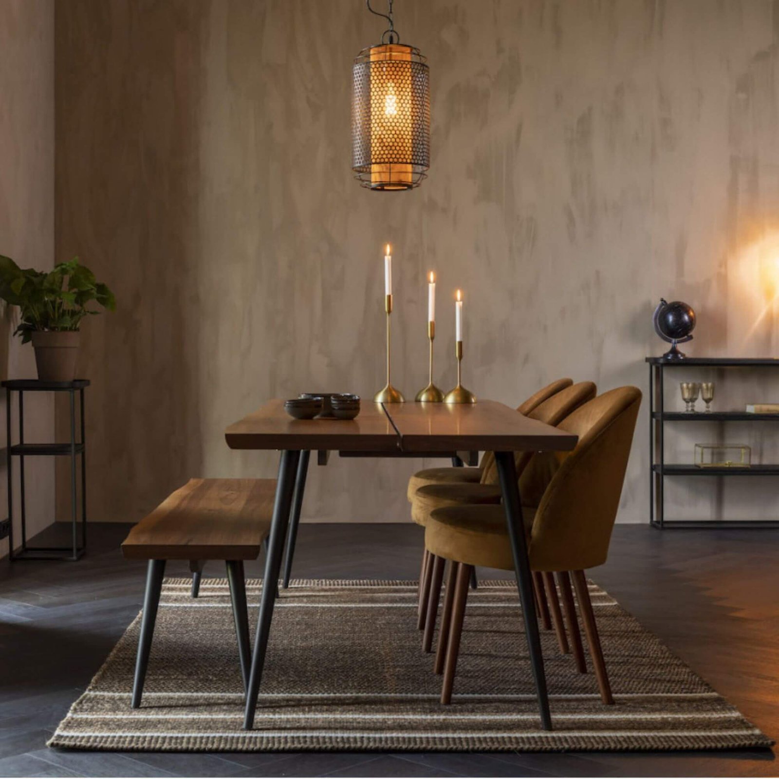 table à manger kubu - 160 cm 2 table à manger kubu - 160 cm – image 2