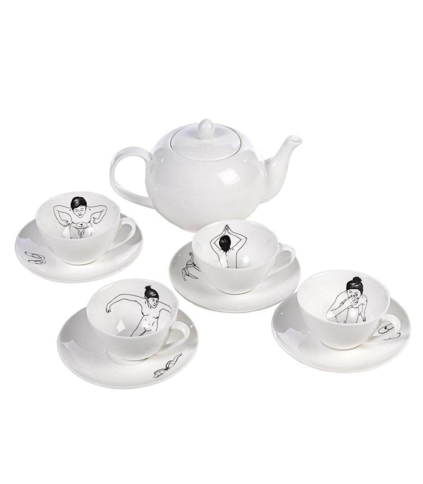 théière undressed - porcelaine - pols potten 4 théière undressed - porcelaine - pols potten – image 4