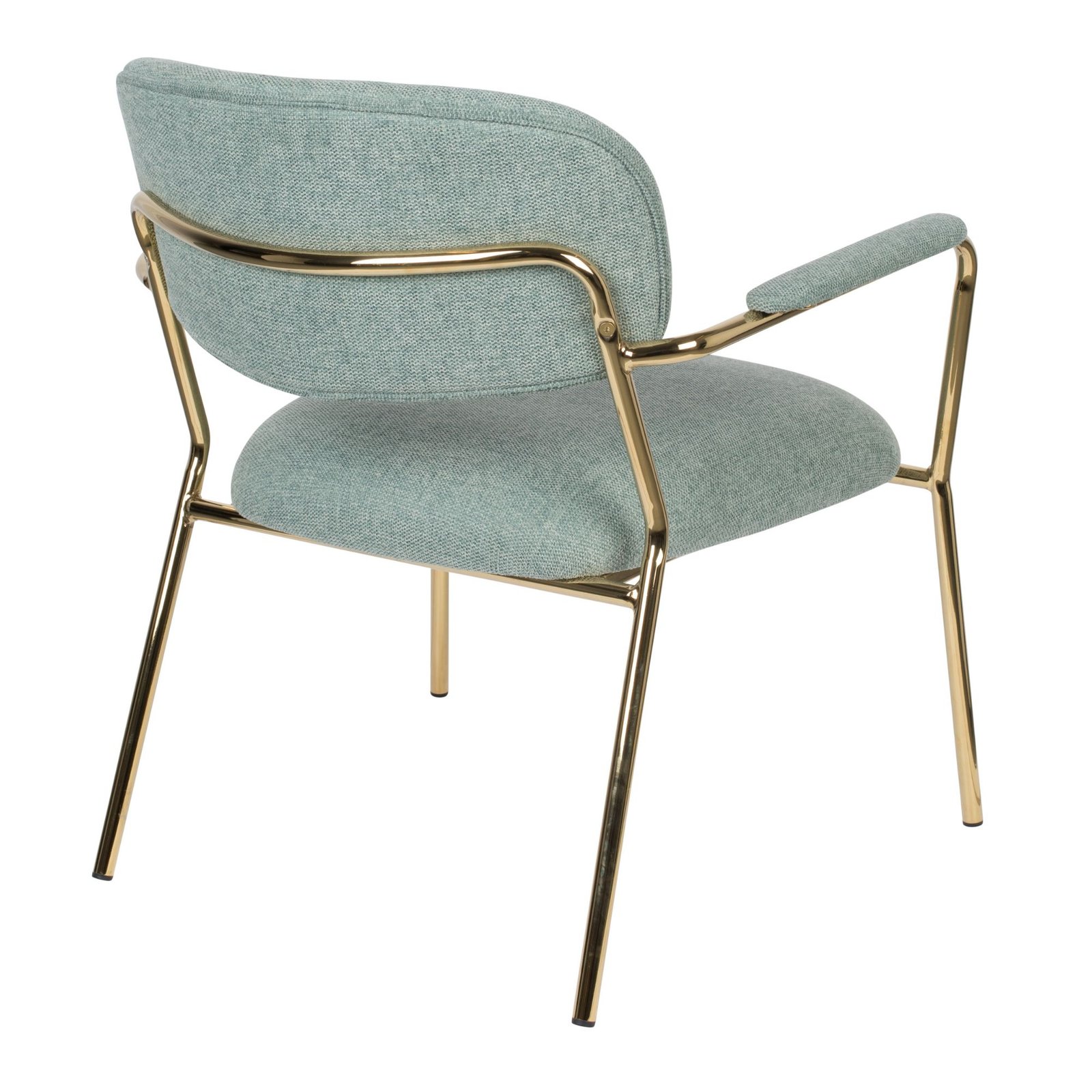 fauteuil lounge jolien - vert eau/laiton 10 fauteuil lounge jolien - vert eau/laiton – image 10