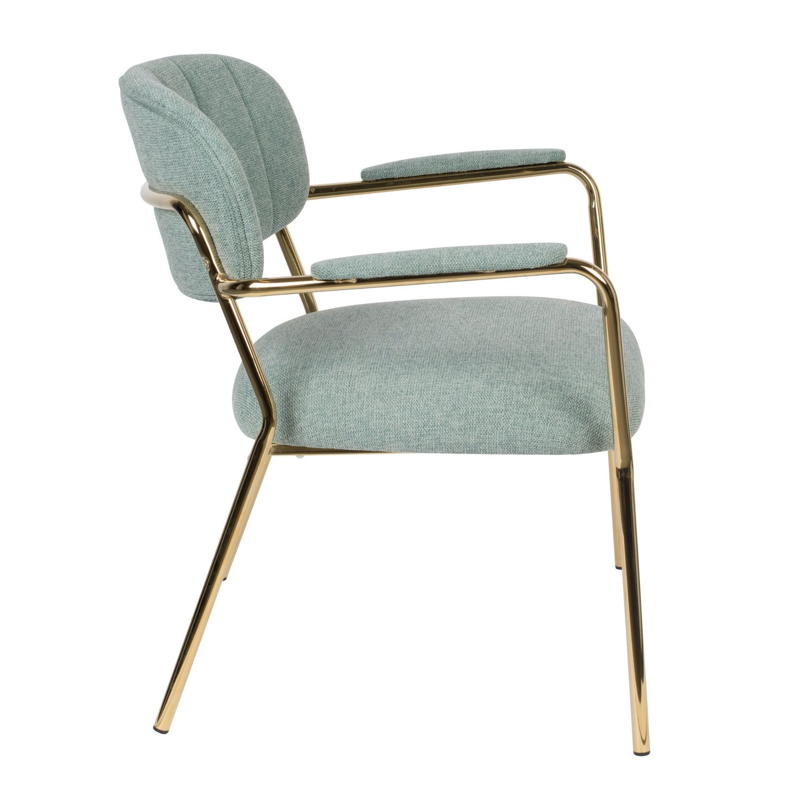 fauteuil lounge jolien - vert eau/laiton 11 fauteuil lounge jolien - vert eau/laiton – image 11