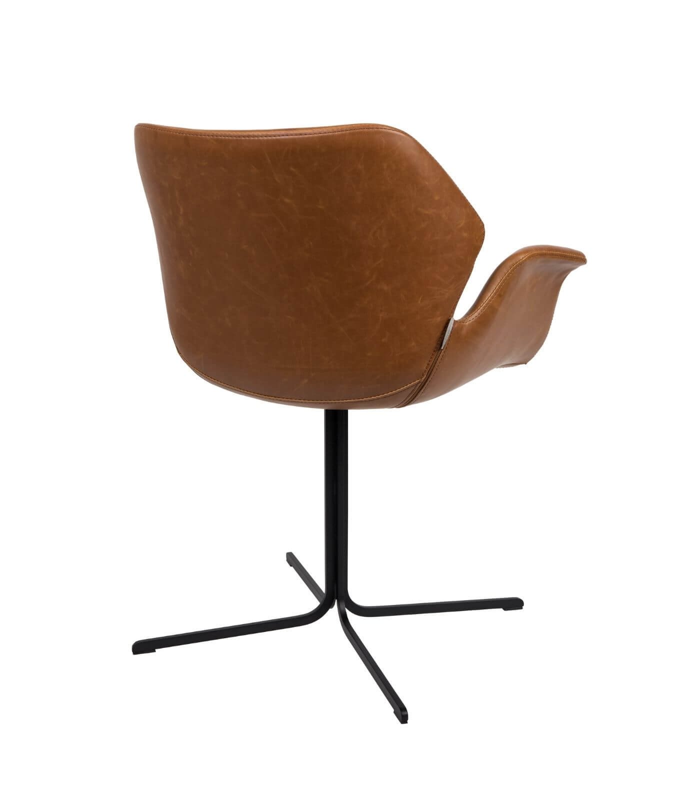 fauteuil nikki - cuir cognac 9 fauteuil nikki - cuir cognac – image 9