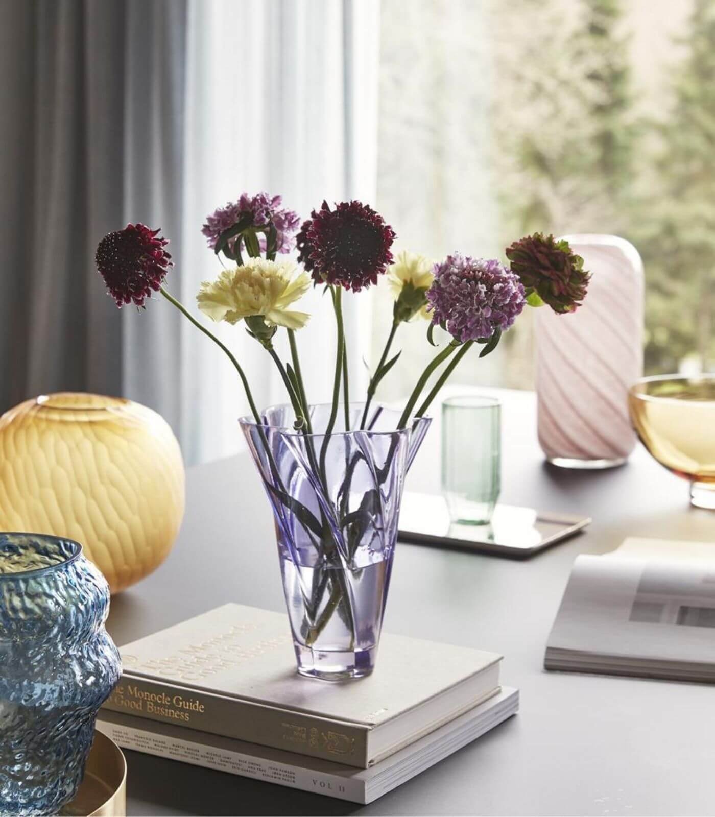 vase zig - ø 15 x h 18 cm 2 vase zig - ø 15 x h 18 cm – image 2