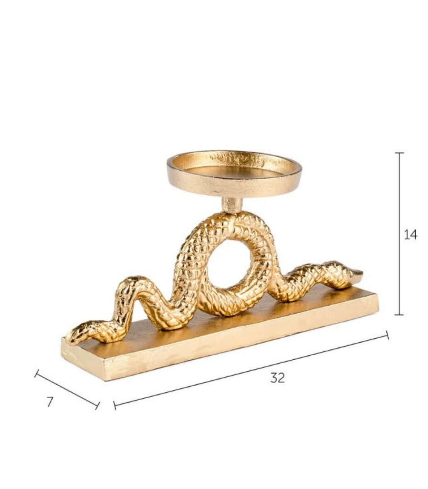 porte-bougie keep the snakes away - alu 4 porte-bougie keep the snakes away - alu – image 4