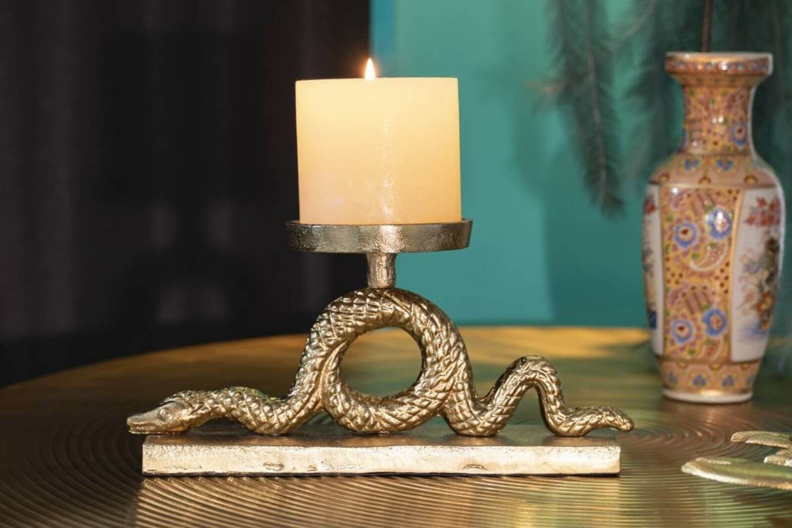 porte-bougie keep the snakes away - alu 2 porte-bougie keep the snakes away - alu – image 2