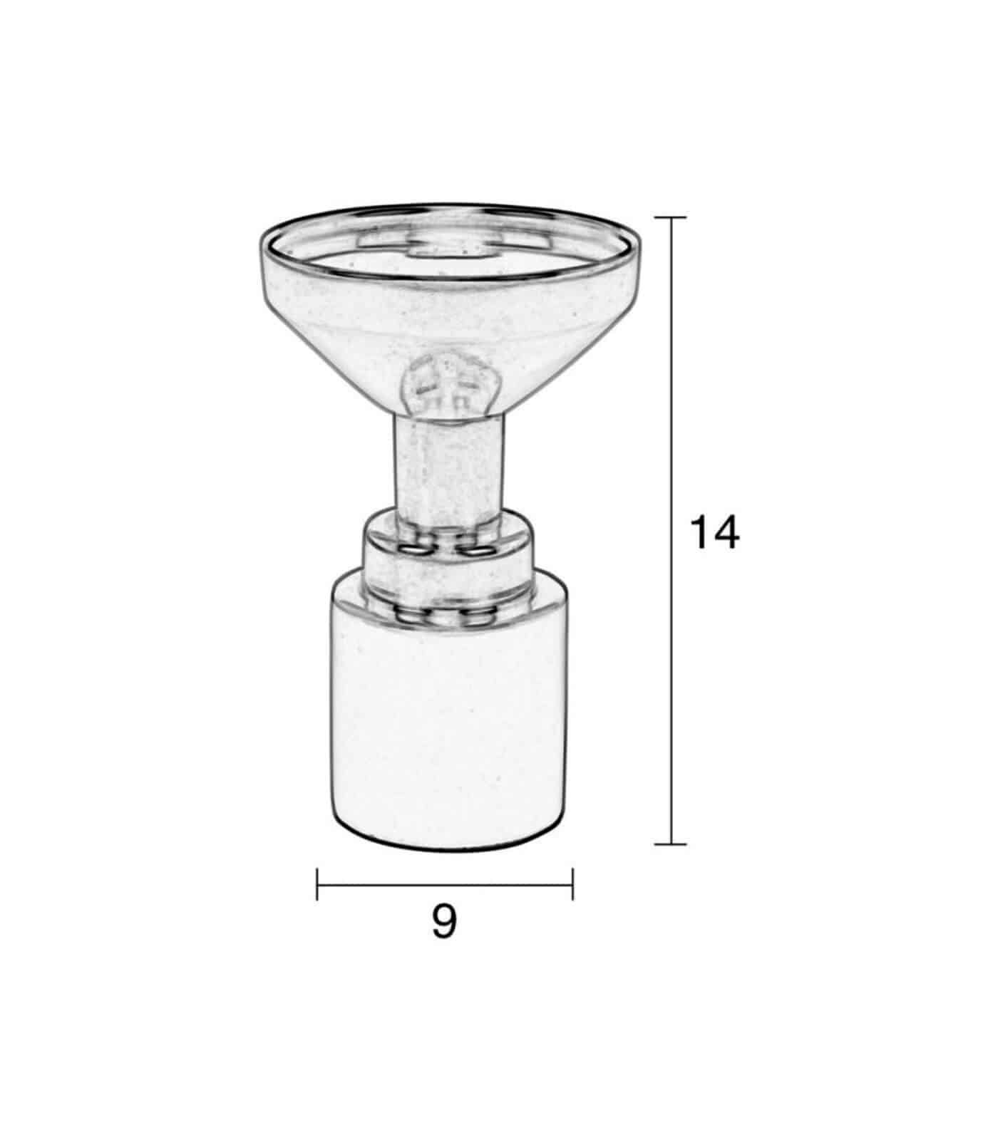 bougeoir glam - noir - s 8 bougeoir glam - noir - s – image 8