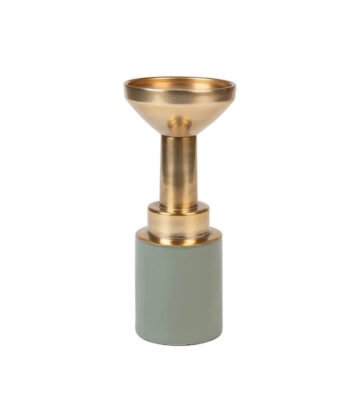 Bougeoir Glam - Vert - M