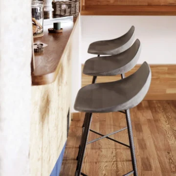 tabouret de comptoir hauteville 670 - lyon beton