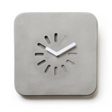 horloge low tech - life in progress - lyon beton