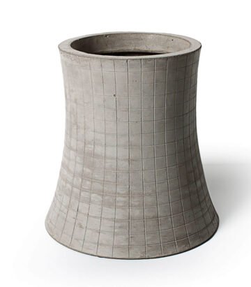 Pot urban garden - nuclear plant flower pot - L - Lyon Beton
