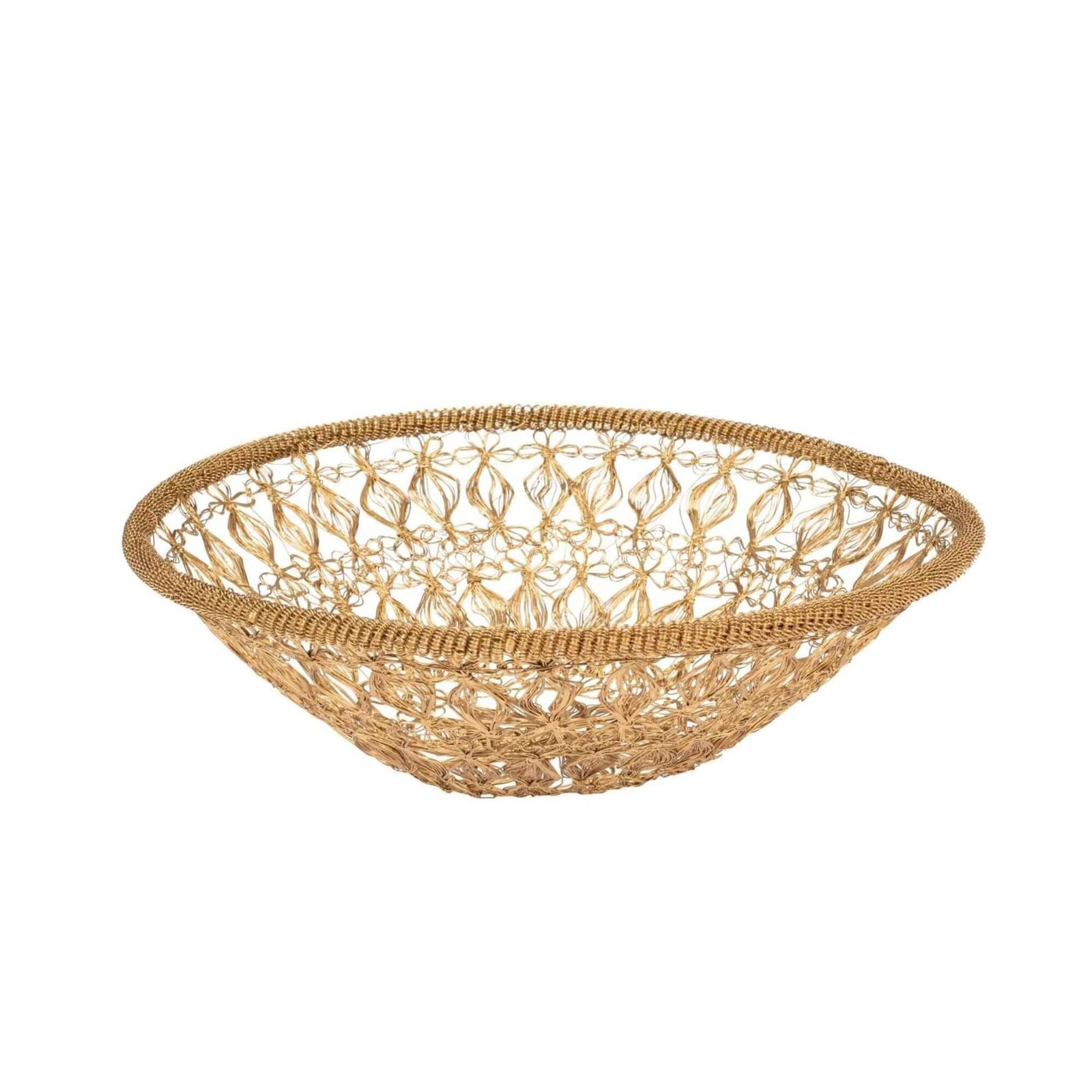 corbeille filo - rond - fait à la main 1 corbeille filo - rond - fait à la main