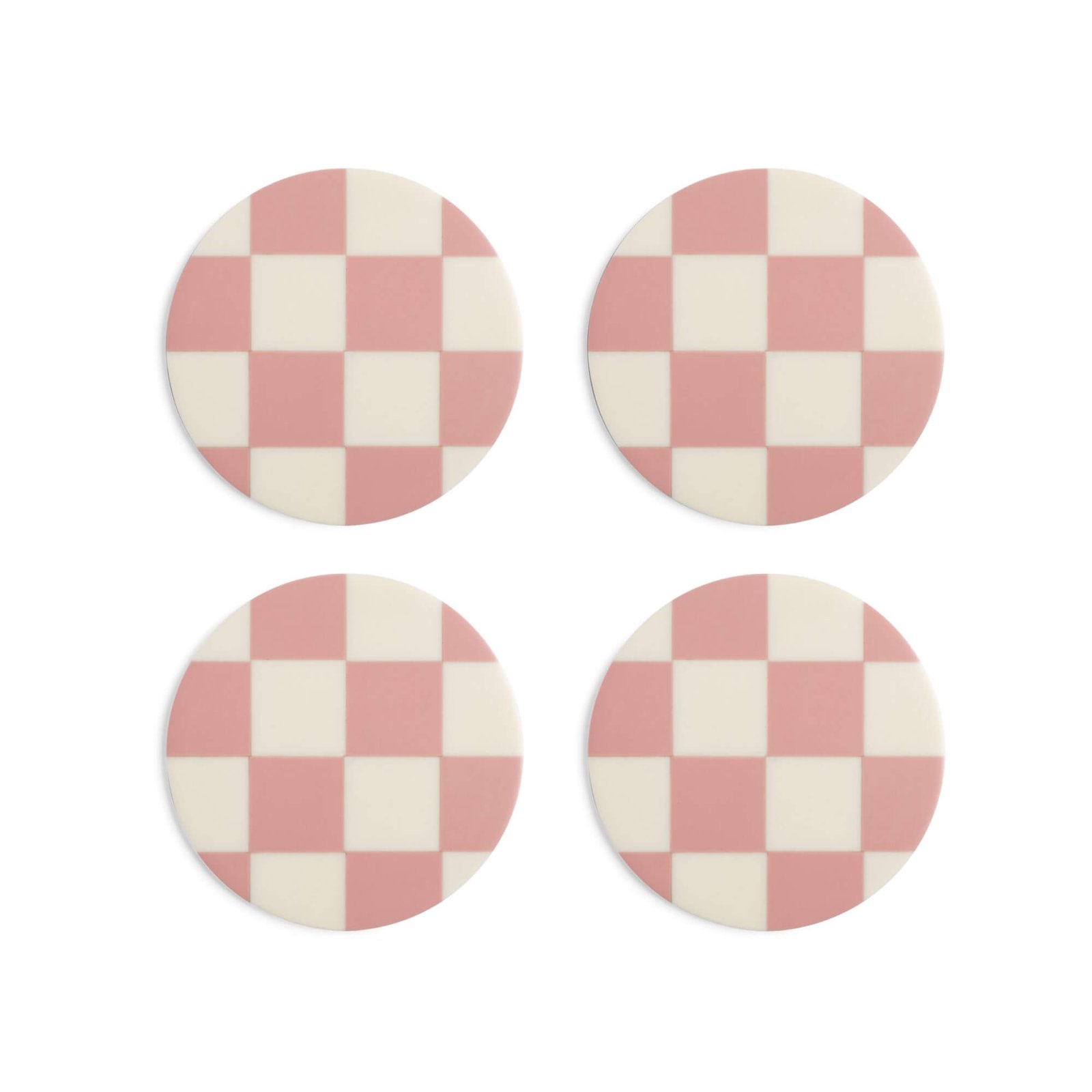 set de 4 - sous-verre check 1 set de 4 - sous-verre check