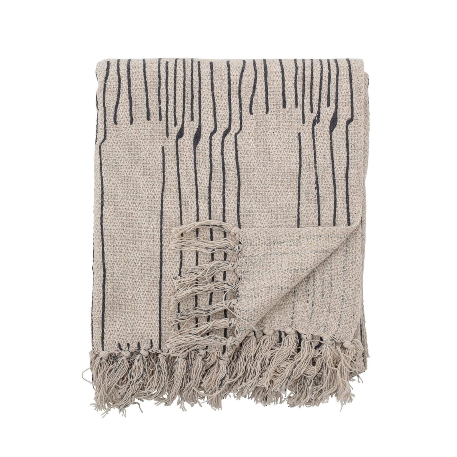 plaid celly - 160 x 130 cm - coton recyclé 1 plaid celly - 160 x 130 cm - coton recyclé