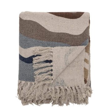 Plaid Stephania - 160 x 130 cm - Coton recyclé