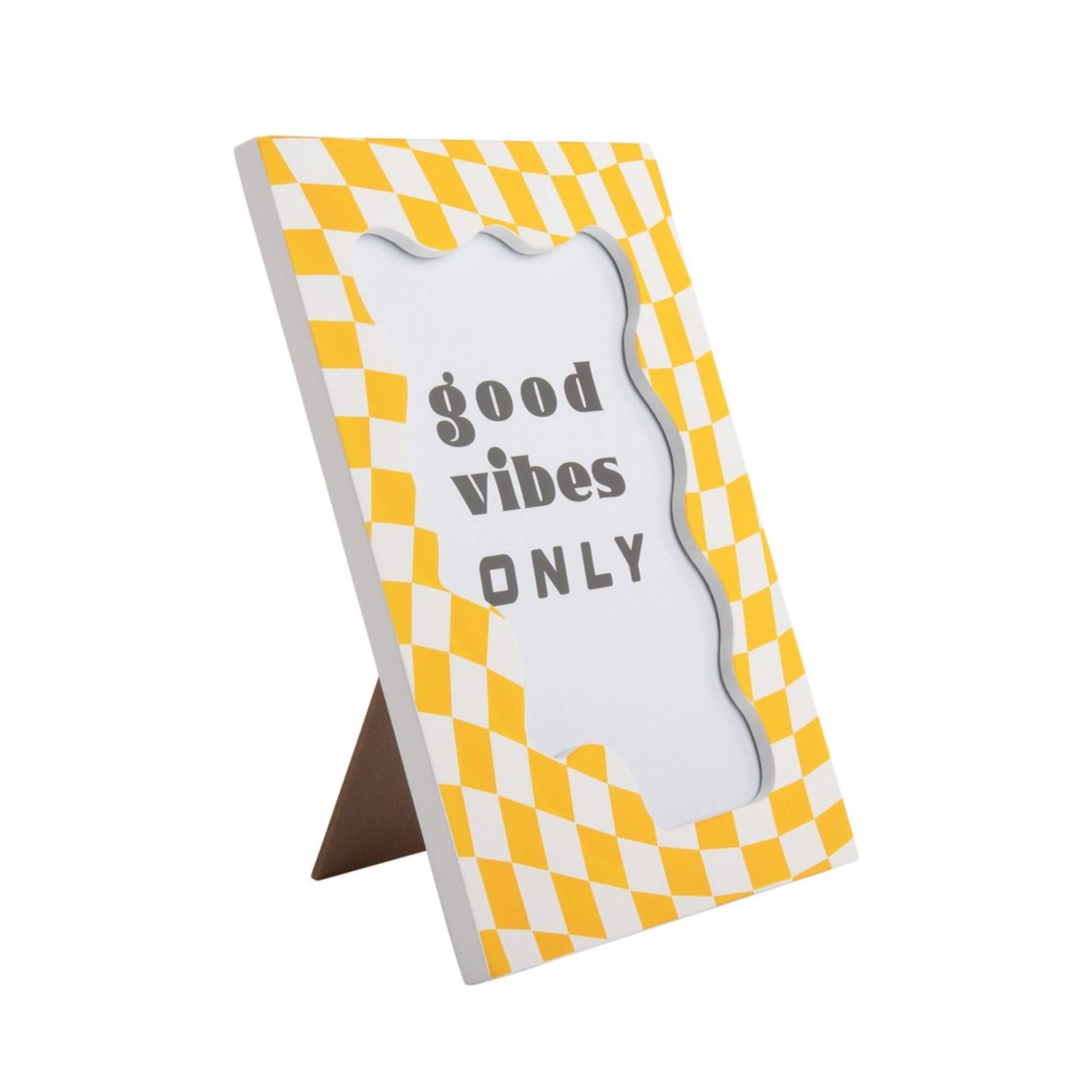 cadre photo wave - jaune - l 18 x h 23 cm 3 cadre photo wave - jaune - l 18 x h 23 cm – image 3