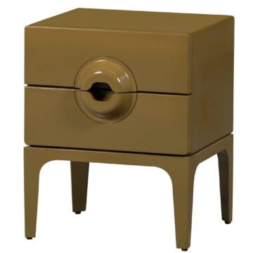 Table de chevet Merge - H 57 x L 44 cm - Honey