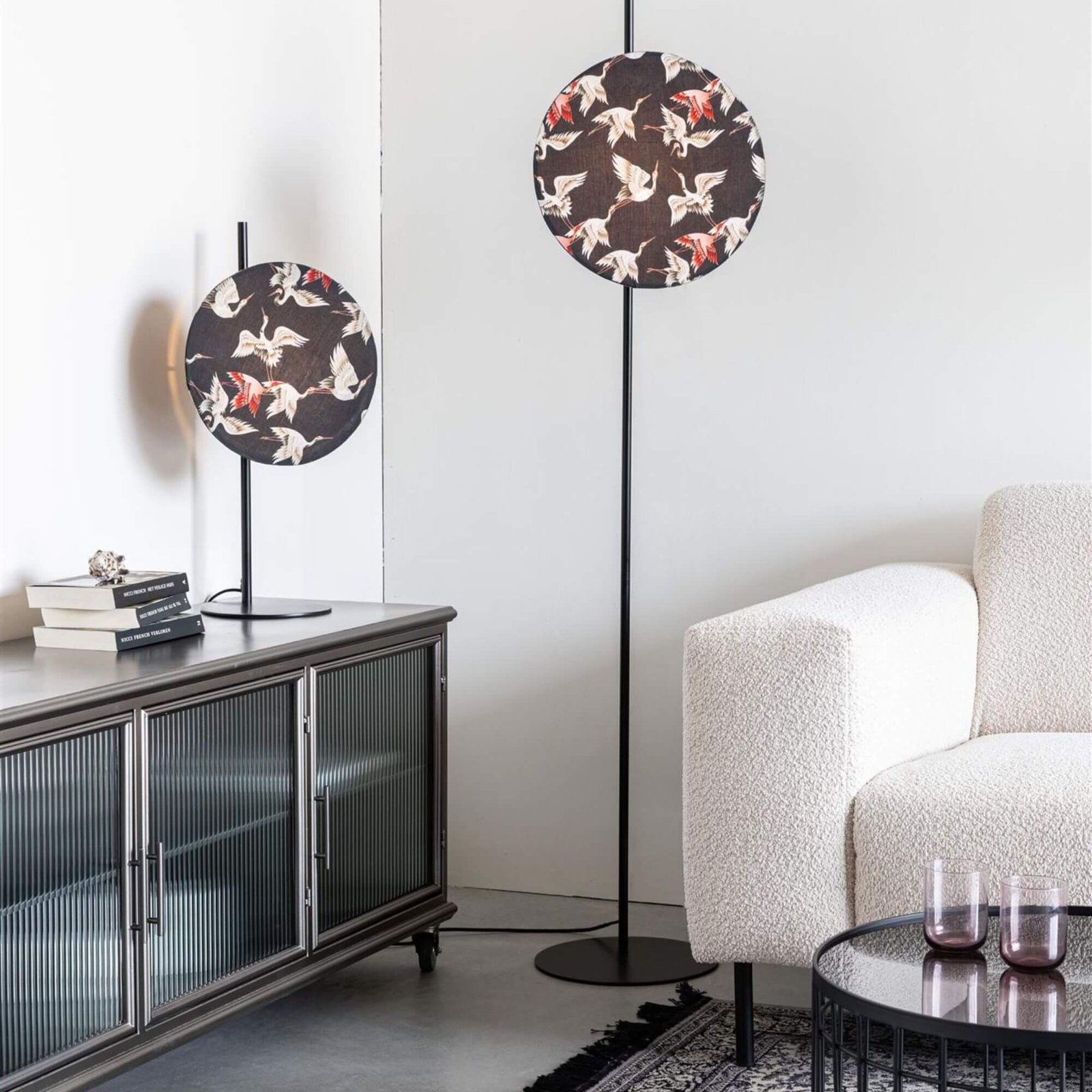 lampadaire jaylee - ø 38 x h 160 cm 2 lampadaire jaylee - ø 38 x h 160 cm – image 2